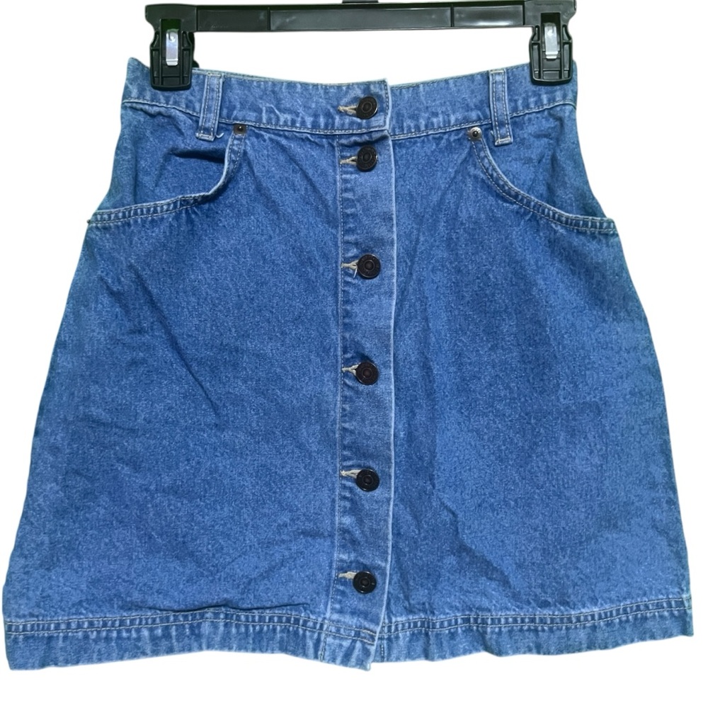Levi’s Button-Up Denim Mini Skirt - XS